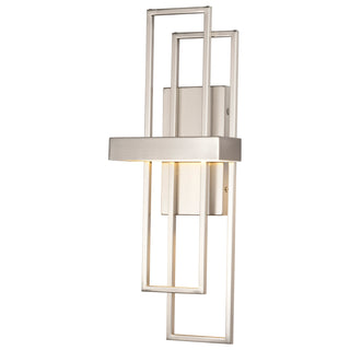 Frame LED Wall Sconce in Brushed Nickel