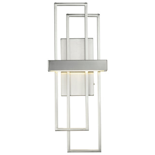 Frame LED Wall Sconce in Brushed Nickel