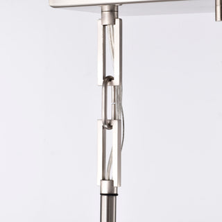 Frame LED Island Pendant in Brushed Nickel