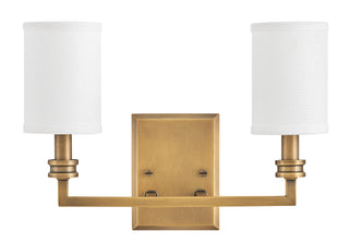 Moore Medium Sconce in Heritage Brass