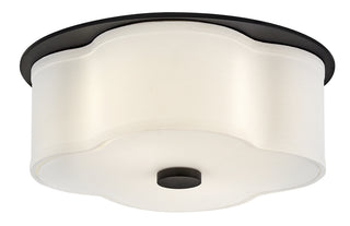 Delaney Medium Flush Mount in Black
