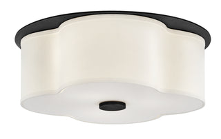 Delaney Medium Flush Mount in Black