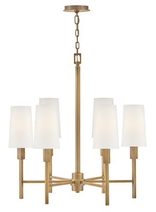 Fenwick Medium Chandelier in Heritage Brass