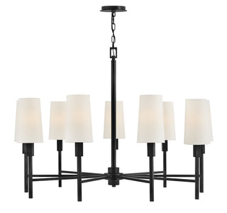 Fenwick Large Chandelier in Black