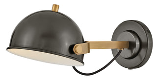 Spence Medium Adjustable Single Light Sconce in Black Oxide