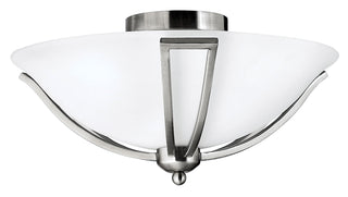 Bolla Medium Flush Mount in Brushed Nickel