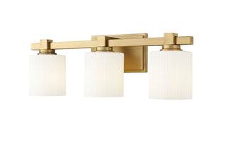 Abelson 3-Light Vanity Vintage Brass