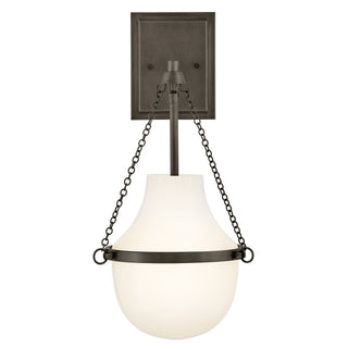 Collins Medium Single Light Sconce in Black Oxide