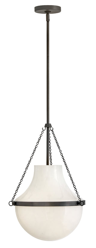 Collins Medium Pendant in Black Oxide