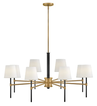 Saunders Large Chandelier in Black