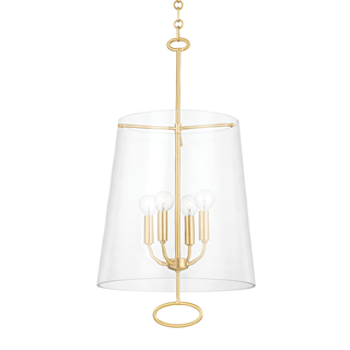 James Pendant with Aged Brass Finish