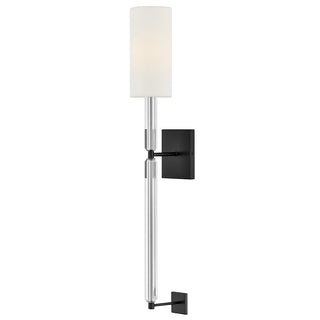 Anika Large Single Light Sconce in Black