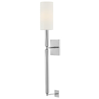 Anika Large Single Light Sconce in Chrome