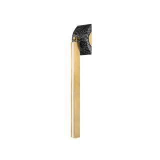 SILJA Wall Sconce In Vintage Brass Finish