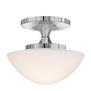 Knox Small Semi-Flush Mount in Chrome