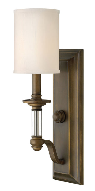 Sussex Medium Single Light Sconce in English Bronze