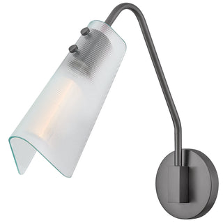 Altman Medium Single Light Sconce in Gunmetal