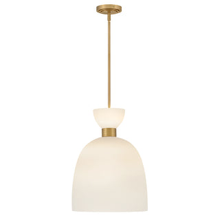 Tallulah Medium Pendant in Lacquered Brass