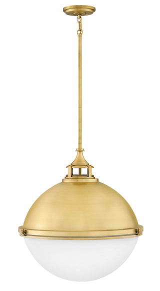 Fletcher Small Orb Chandelier in Satin Brass