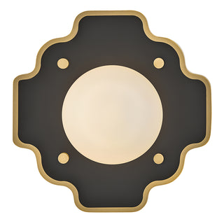Howe Small Single Light Convertible Sconce in Gloss Black