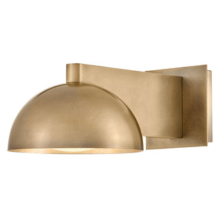 Vargas Small Task Light Sconce in Heritage Brass