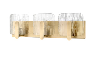 Rimini 3-Light Vanity Vintage Brass