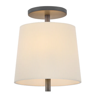 Clive Small Semi-Flush Mount in Slate Bronze