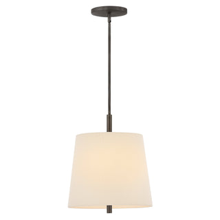 Clive Large Tapered Pendant in Slate Bronze