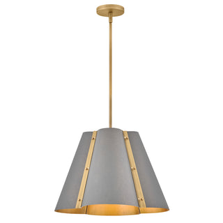 Bowman Large Pendant in Slate Bronze