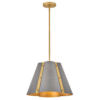 Bowman Medium Pendant in Slate Bronze