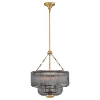 Adella Large Pendant in Lacquered Brass