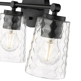 Ashli 3-Light Vanity Matte Black