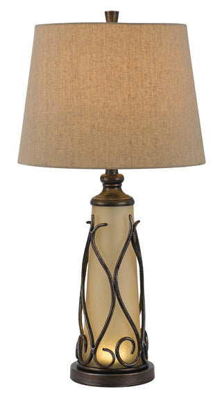 Cal Lighting - BO-2348TB - Two Light Table Lamp - Taylor - Iron