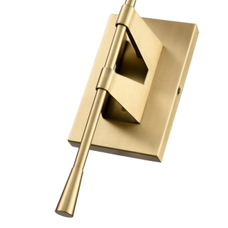 1-Light Wall Sconce Vintage Brass