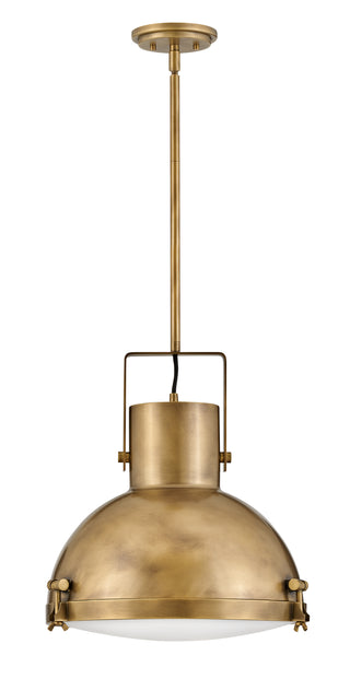 Nautique Large Pendant in Heritage Brass