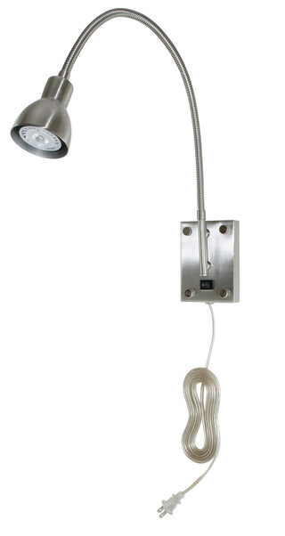 Cal Lighting - BO-119-BS - LED Wall Lamp - Led Gooseneck - Brushed Steel