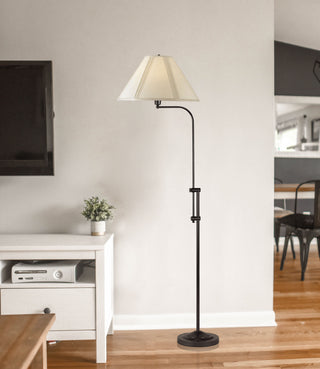 Floor One Light Floor Lamp in Dark Bronze