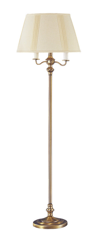 Cal Lighting - BO-315-AB - Four Light Floor Lamp - 6 Way - Antique Brass