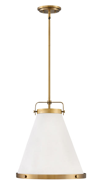 Lexi Large Pendant in Lacquered Brass