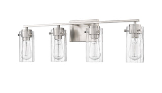 Serena 4-Light Vanity Brushed Nickel