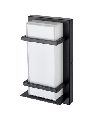 Outdoor Wall Sconce LED Powder Coated Black