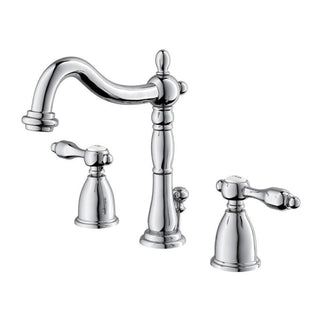 Tudor Widespread Bathroom Faucet in Polished Chrome