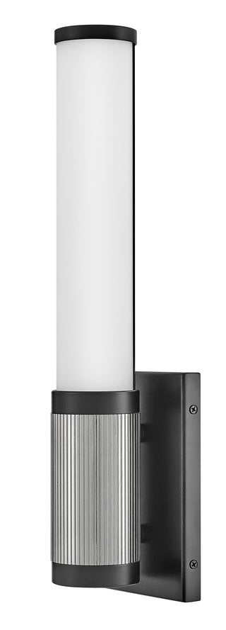 Zevi Medium LED Sconce in Black