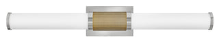 Zevi Large LED Vanity in Polished Nickel