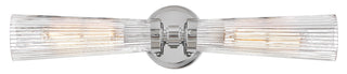 Jude Medium Two Light Vanity in Polished Nickel