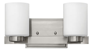 Miley Small Two Light Vanity in Brushed Nickel