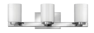 Miley Medium Three Light Vanity in Chrome