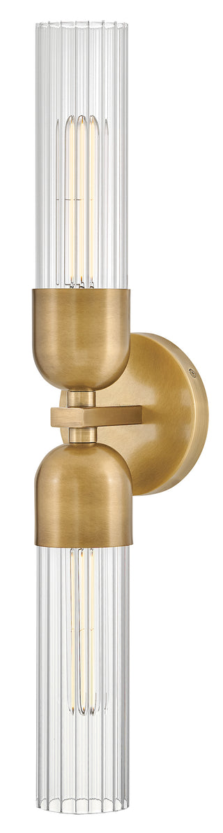 Soren Large Sconce in Heritage Brass