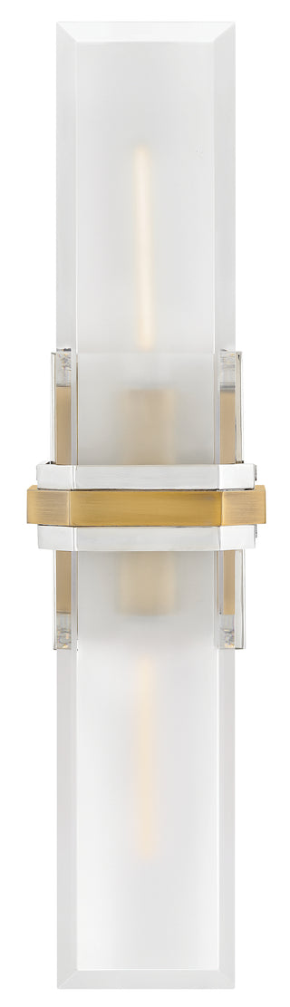 Kipton Large Sconce in Polished Nickel