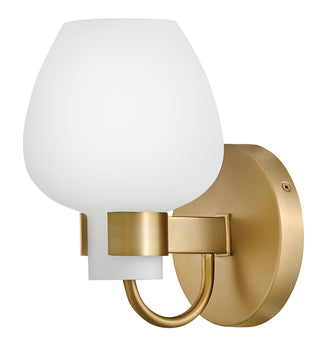Sylvie Small Sconce in Heritage Brass